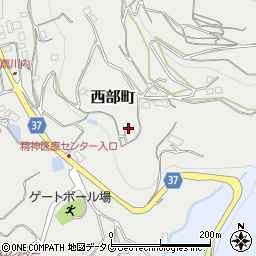 長崎県大村市西部町1713周辺の地図
