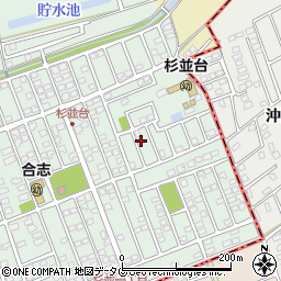 熊本県合志市幾久富1656-525周辺の地図