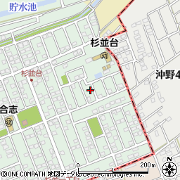 熊本県合志市幾久富1656-572周辺の地図