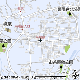 南陽台周辺の地図