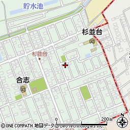 熊本県合志市幾久富1656-531周辺の地図