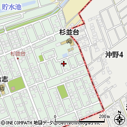 熊本県合志市幾久富1656-577周辺の地図
