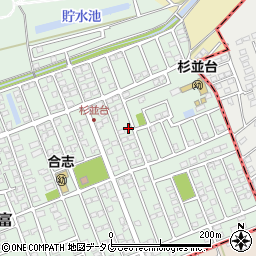 熊本県合志市幾久富1656-440周辺の地図
