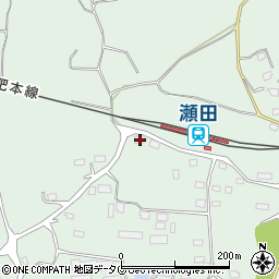 熊本県菊池郡大津町大林829-3周辺の地図