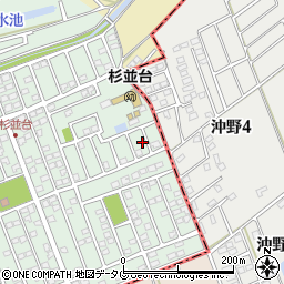 熊本県合志市幾久富1656-641周辺の地図