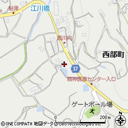 長崎県大村市西部町1735周辺の地図