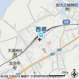 長崎県雲仙市瑞穂町西郷辛172-5周辺の地図