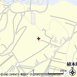 熊本県熊本市北区植木町木留1637周辺の地図