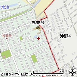 熊本県合志市幾久富1656-637周辺の地図