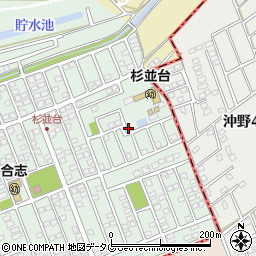 熊本県合志市幾久富1656-574周辺の地図