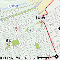 熊本県合志市幾久富1656-562周辺の地図