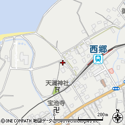 長崎県雲仙市瑞穂町西郷辛271周辺の地図