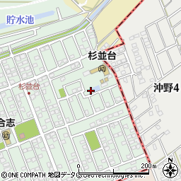熊本県合志市幾久富1656-575周辺の地図