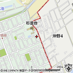 熊本県合志市幾久富1656-643周辺の地図