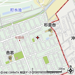 熊本県合志市幾久富1656-558周辺の地図