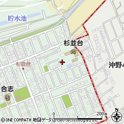 熊本県合志市幾久富1656-550周辺の地図
