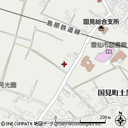 長崎県雲仙市国見町土黒甲1181周辺の地図