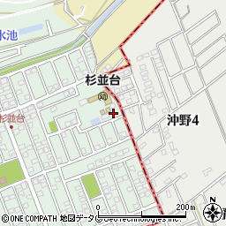 熊本県合志市幾久富1656-631周辺の地図
