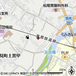 長崎県雲仙市国見町土黒甲522-6周辺の地図