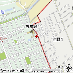 熊本県合志市幾久富1656-632周辺の地図