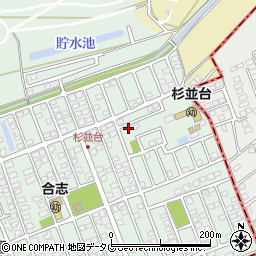 熊本県合志市幾久富1656-595周辺の地図