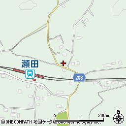 熊本県菊池郡大津町大林716周辺の地図