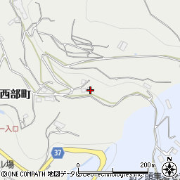 長崎県大村市西部町1840周辺の地図