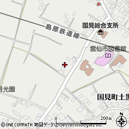 長崎県雲仙市国見町土黒甲1180周辺の地図