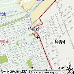熊本県合志市幾久富1656-502周辺の地図