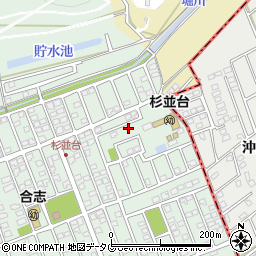 熊本県合志市幾久富1656-592周辺の地図