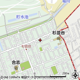 熊本県合志市幾久富1656-583周辺の地図