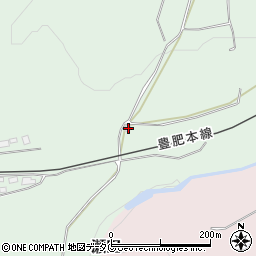 熊本県菊池郡大津町大林656周辺の地図