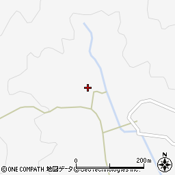 長崎県南松浦郡新上五島町間伏郷1345周辺の地図