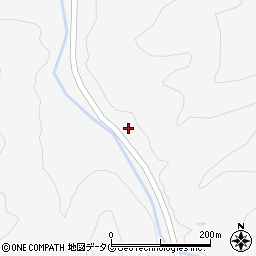 大分県佐伯市直川大字仁田原1263周辺の地図