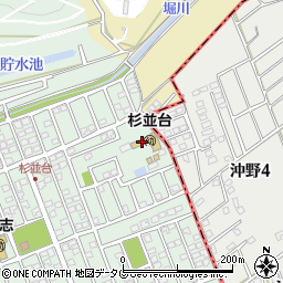 熊本県合志市幾久富1656-485周辺の地図