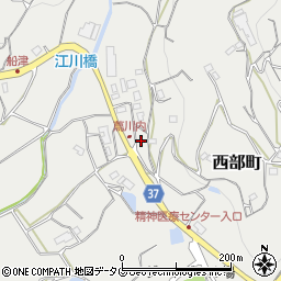 長崎県大村市西部町1476周辺の地図