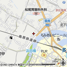 長崎県雲仙市国見町土黒甲499周辺の地図