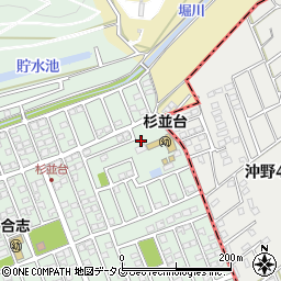 熊本県合志市幾久富1656-589周辺の地図