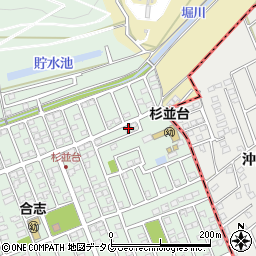 熊本県合志市幾久富1656-586周辺の地図