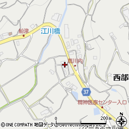 長崎県大村市西部町1490-2周辺の地図