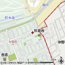 熊本県合志市幾久富1656-588周辺の地図