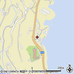 長崎県長崎市琴海村松町566周辺の地図