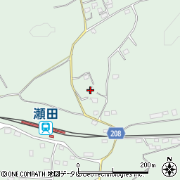 熊本県菊池郡大津町大林715周辺の地図