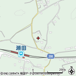 熊本県菊池郡大津町大林715-5周辺の地図