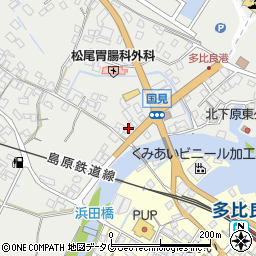 長崎県雲仙市国見町土黒甲32周辺の地図