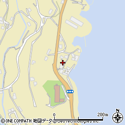 長崎県長崎市琴海村松町558周辺の地図