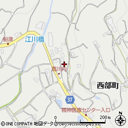 長崎県大村市西部町1473-1周辺の地図