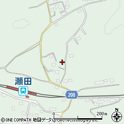 熊本県菊池郡大津町大林715-12周辺の地図