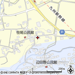 熊本県熊本市北区植木町木留757周辺の地図