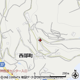 長崎県大村市西部町1779-3周辺の地図